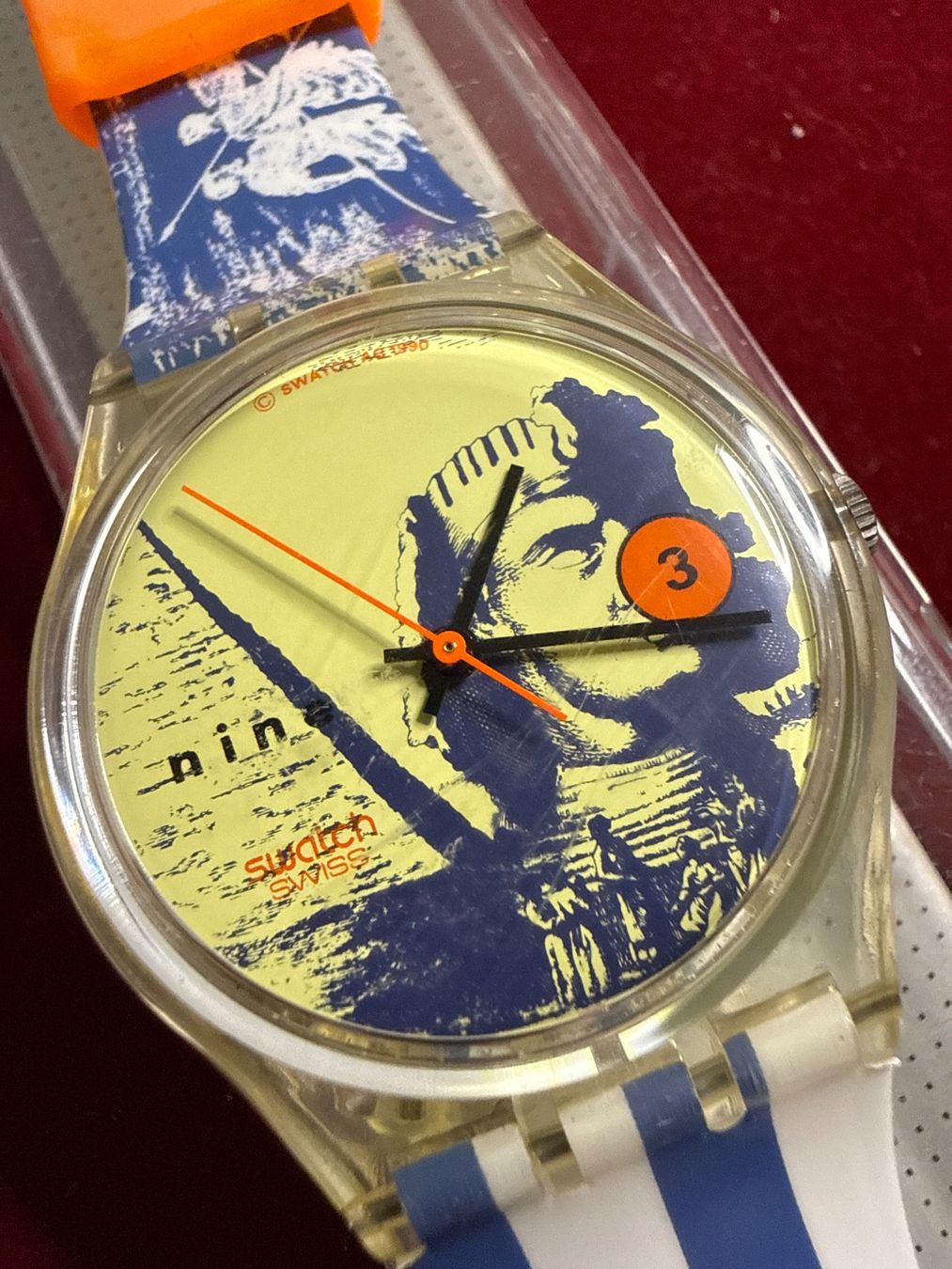 Swatch Uhren: Swatch 1990 – Gebraucht aus Pfeffingen von Allhandelklgwatches