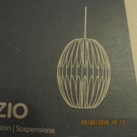 AMANZIO Hängeleuchte  Deckenlampe weiss neu