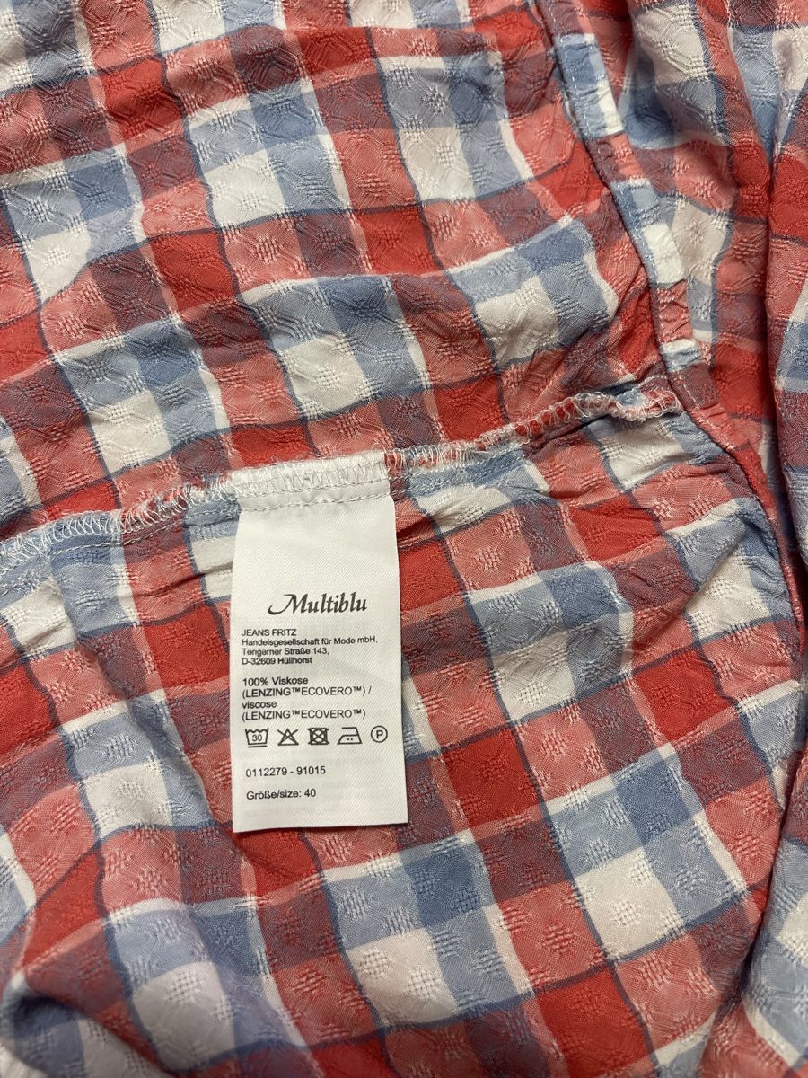 Blusen: Multiblu camicia di viscosa-tgS/M-chic e elegante – Neu (gemäss Beschreibung) aus Gordevio von LanaZimm 5