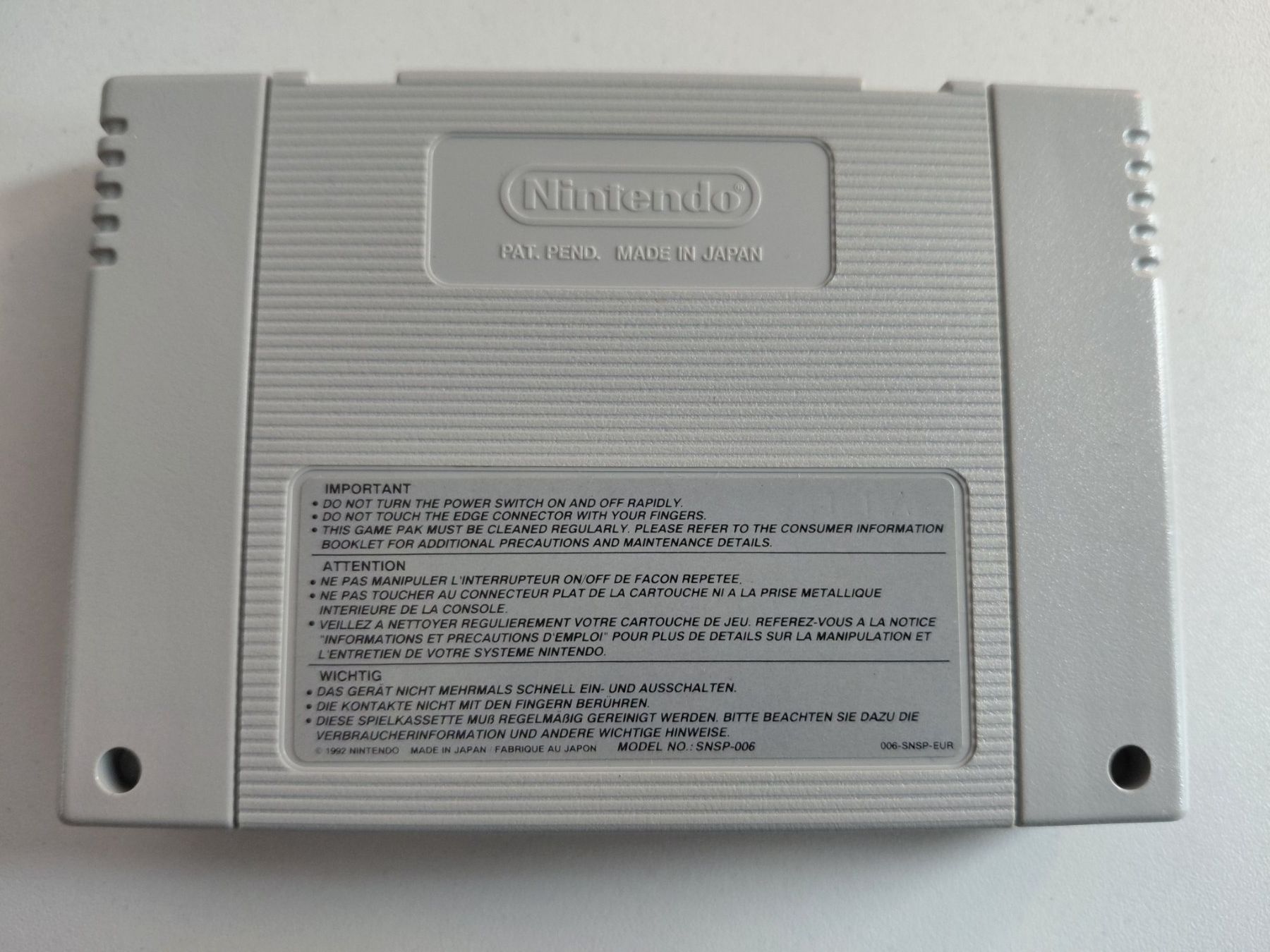Giochi: Terranigma, SNES (PAL) – Usato da Uezwil venduto da -Retrogames- 1
