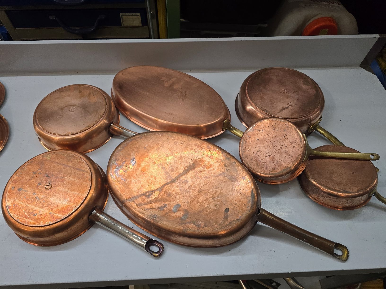 Sigg Padelle: SIGG Switzerland Kupferpfannen Set, ##56 – Usato da Wuppenau venduto da Gastro.Wuppenau 5