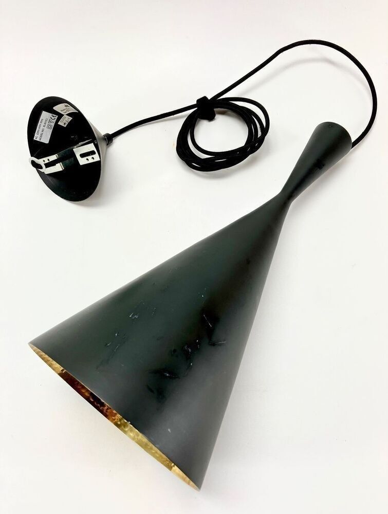 Tom Dixon Lampadari & plafoniere: Tom Dixon "Beat Light" Pendelleuchte Schwarz – Usato da Basel venduto da D.plus 3