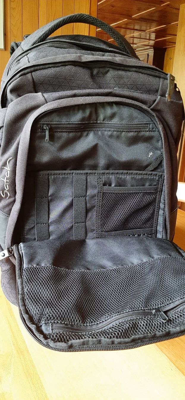 Satch Zaini: Robuster Sack Backpack Schulrucksack – Usato da Ibach venduto da kleineMythen 5