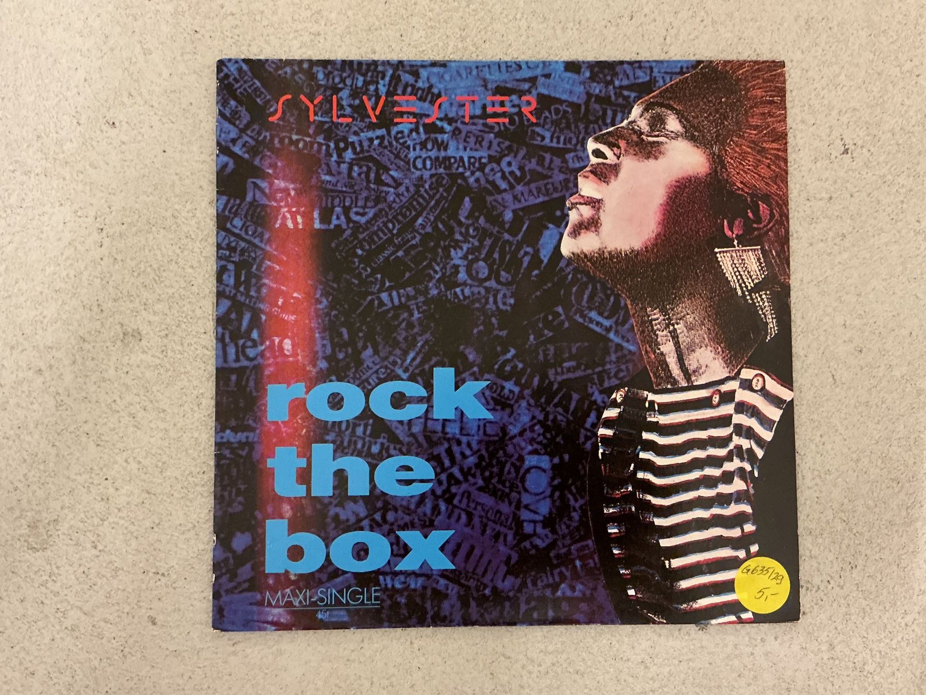 Dischi in vinile: Sylvester Maxi-Single  - Rock the Box – Usato da Winterthur venduto da Tumko_7_Vinyl