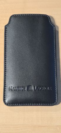 Étui Maurice Lacroix en cuir noir état neuf ☆☆☆