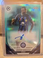 Topps UCC Chrome 2023/24 Marcus Thuram Autograph 57/199 Aqua