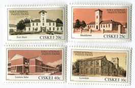 Briefmarken "Universität". Ciskei