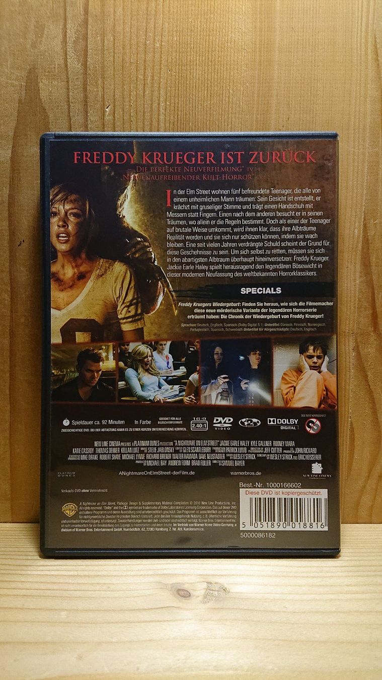 Tous les DVDs: A NIGHTMARE ON ELM STREET DVD – D'occasion à Wilderswil par Exebub 1