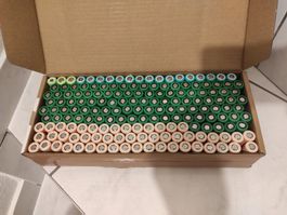 100x 18650 Zellen für eBike Zellen Tausch / PowerWall