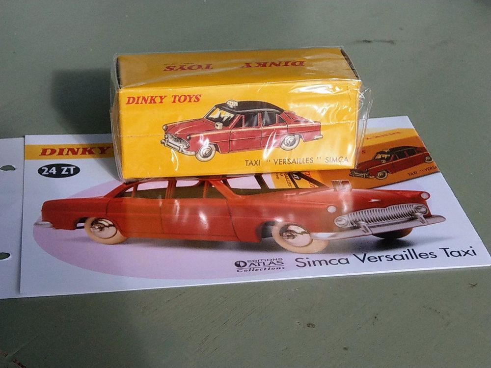 Boîte Vide D'D'origine Dinky Toys 24Z Simca Versailles – Rare Pour Collection