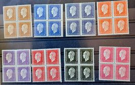 FRANCE blocs de 4 anciens neufs **