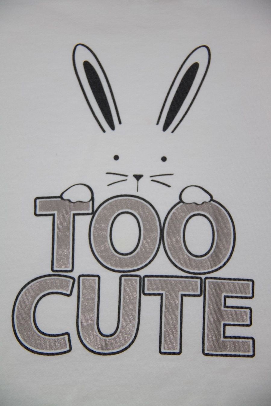 Mango Maglioni & Felpe: MANGO Baumwoll-Sweatshirt 'TOO CUTE', weiss, NEU, Gr. 140 – Nuovo (secondo la descrizione) da Uetikon am See venduto da Vil4523 2