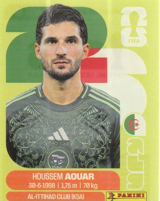 Panini Carte collezionabili: FIFA WORLD CUP 2026 Panini Sticker ALG 9 HOUSSEM AOUAR – Nuovo (secondo la descrizione) da Vezia venduto da Aquarius_Age