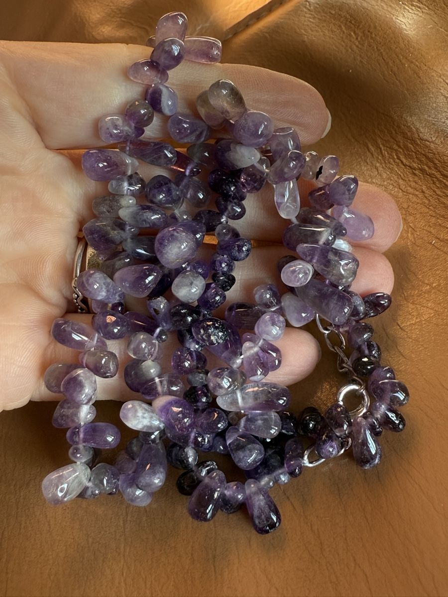Catenine: Amethyst Stein Kette NEU – Nuovo e nell'imballaggio originale da Basel venduto da Chili007 8