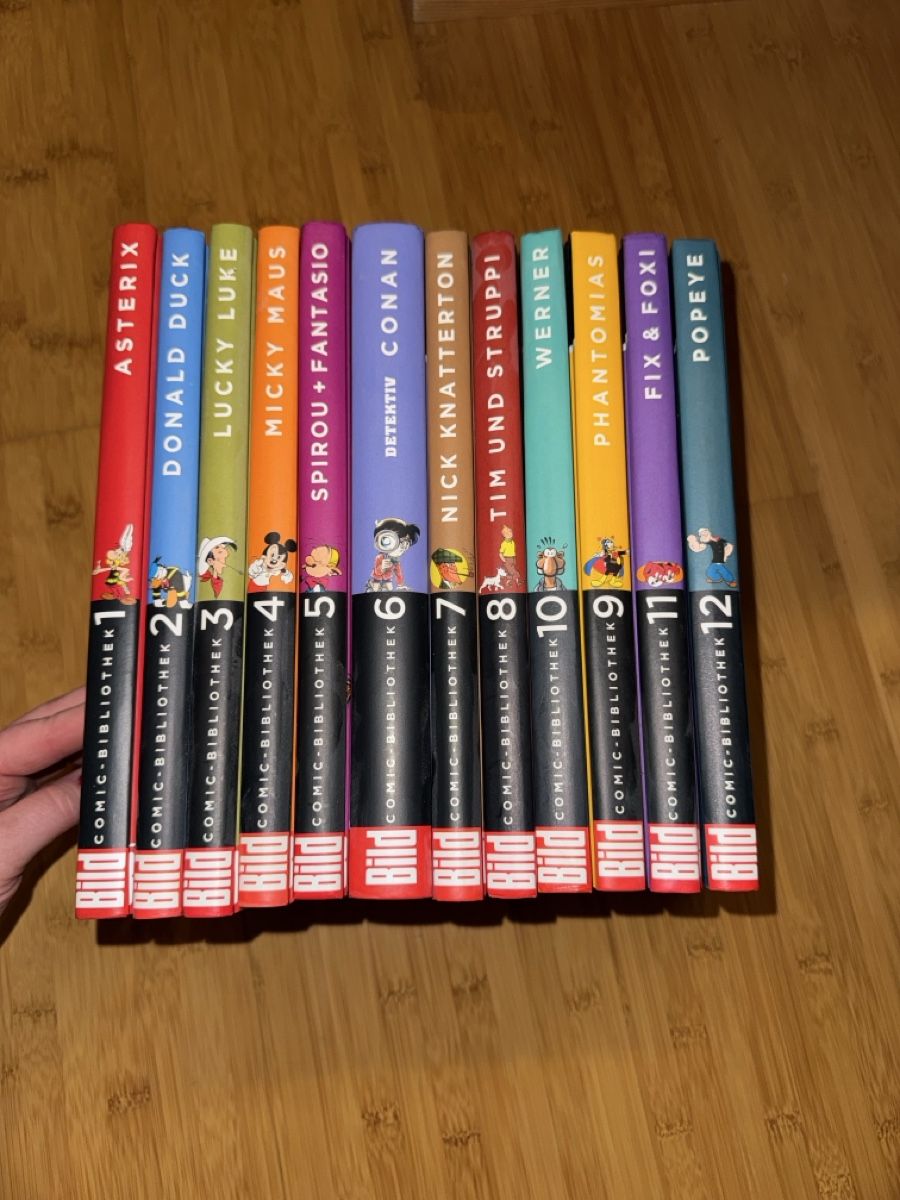 Fumetti: Bild Comic-Bibliothek - 12 Bände im Set – Usato da Brienz BE venduto da jeyjeyyyyy