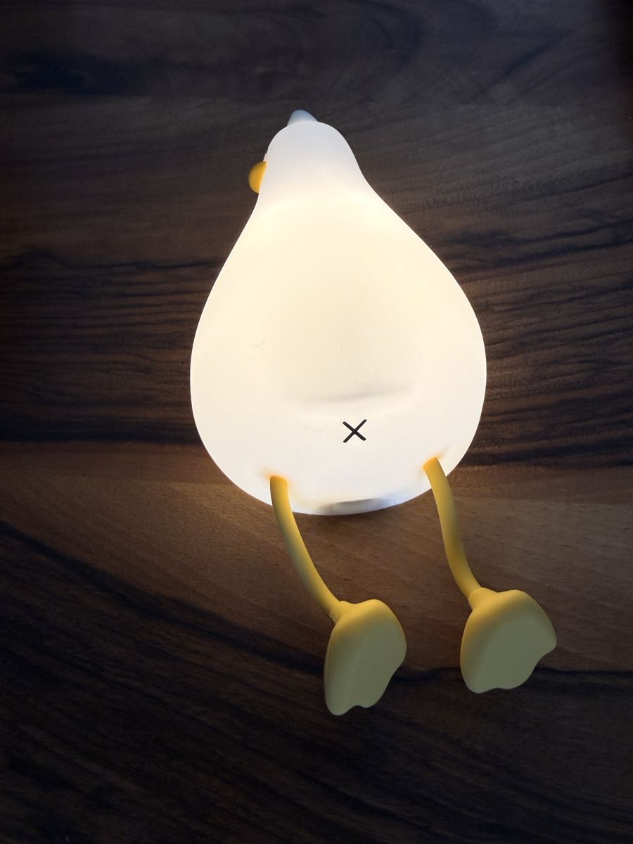 Lampade: LED-Nachttischlampe "Ducky" Ente, weiss, dimmbar, Timer! – Nuovo e nell'imballaggio originale da Staad SG venduto da Chirrari