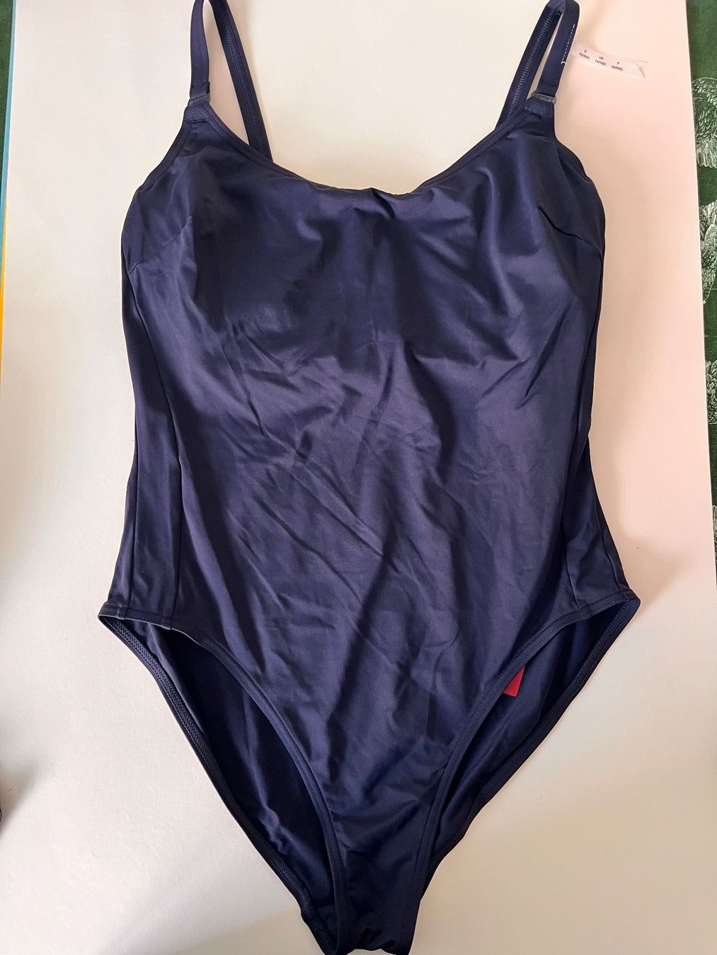 Esprit Costumi da bagno & Bikini: ESPRIT, Badekleid, Grösse 40/80C, Farbe Dunkelblau – Nuovo e nell'imballaggio originale da Rudolfstetten venduto da gst_g7xl 5