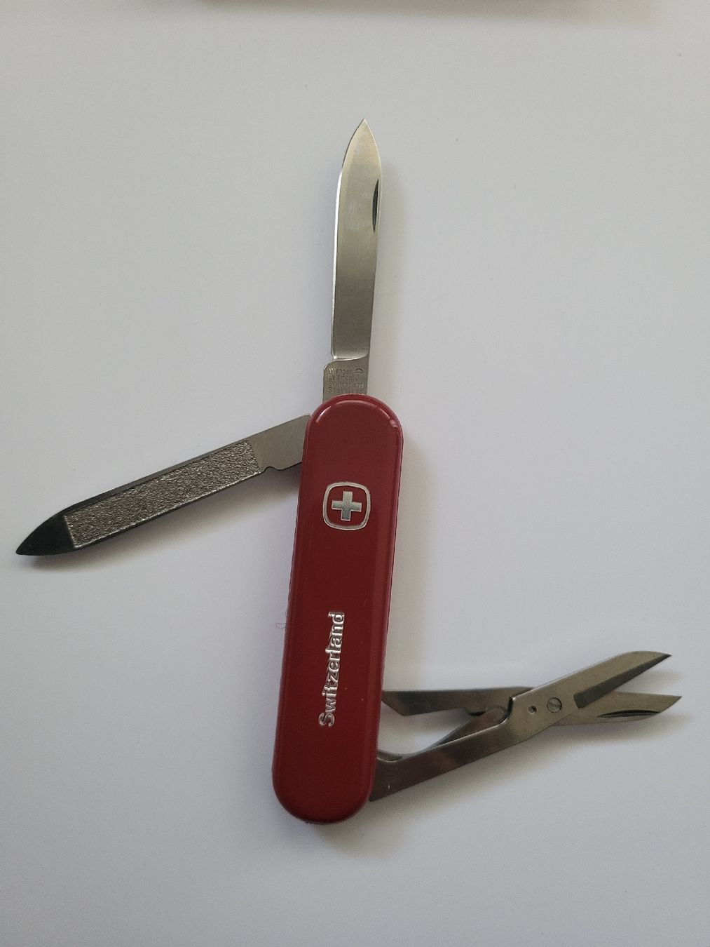 Wenger Coltelli tascabile: Schweizer Offiziersmesser Wenger 1 Rappen – Usato da nunningen venduto da mic_88k2 1