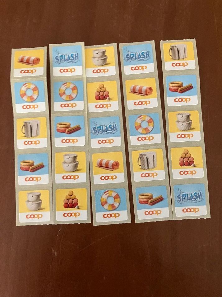 Coop Raccolte di bollini & punti: Coop Sammelspass Splash – Nuovo (secondo la descrizione) da Zürich venduto da tancredi