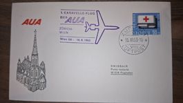 Swissair Zürich Wien 16.06.1963