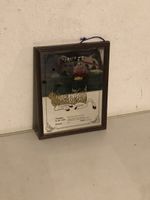 Wandbild Sternzeichen Widder mit Holzrahmen gebrauchter Zust