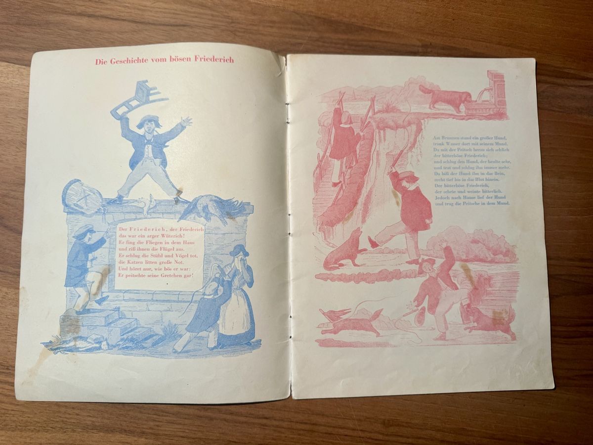 Fumetti: Struwwelpeter Buch illustriert antik – Usato da Basel venduto da pat_7vp2 5