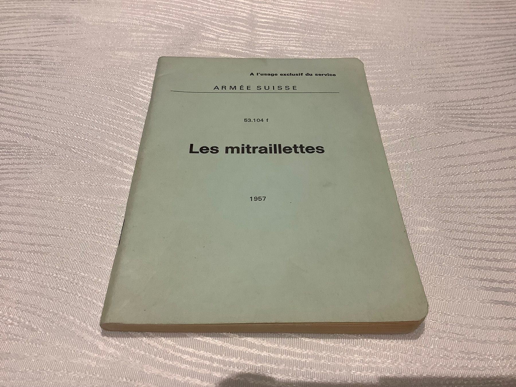 Libri: Les mitraillettes – Usato da Massongex venduto da Nitramas
