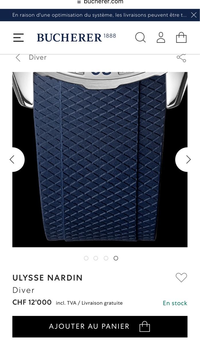 Ulysse Nardin Uhren: Ulysse Nardin Diver – Neu (gemäss Beschreibung) aus La Chaux-de-Fonds von GabrielaKlein 9
