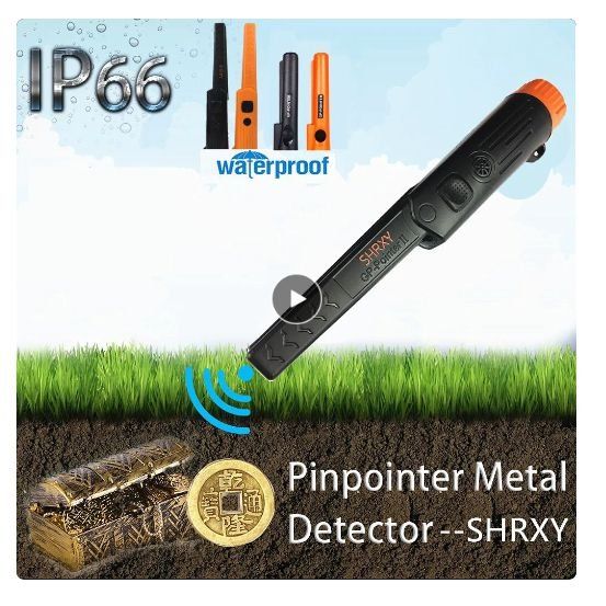 Messen: Metalldetektor Pinpointer Wasserdichter Goldfinder – Neu und originalverpackt aus Genève von Top-Trend