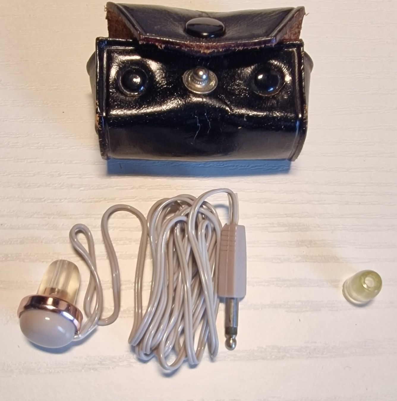 Cuffie: Vintage Mono-Kopfhörer mit Tasche – Usato da Bassersdorf venduto da ciao555 2