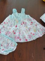 Sommerliches Babykleid mit Höschen, ab 1Monate