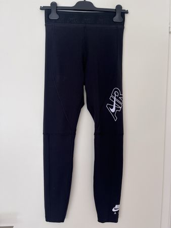 Nike Air Leggings schwarz Gr S neu