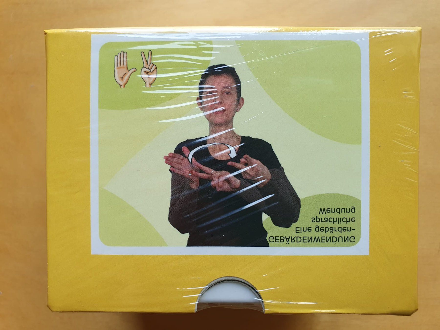 Altro materiale scolastico: Lernkarten Gebärdensprache Gebärdenwendung DSGS – Nuovo e nell'imballaggio originale da Allschwil venduto da Jojina123 2