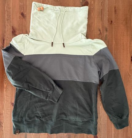 bpc Sweatshirt mit bedrucktem Kragen - Grösse 40 / 42