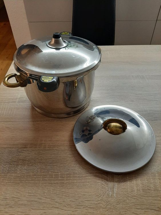 KUHN RIKON Studio Inox Topfdeckel 28cm - Edelstahl Deckel Für Kochtöpfe