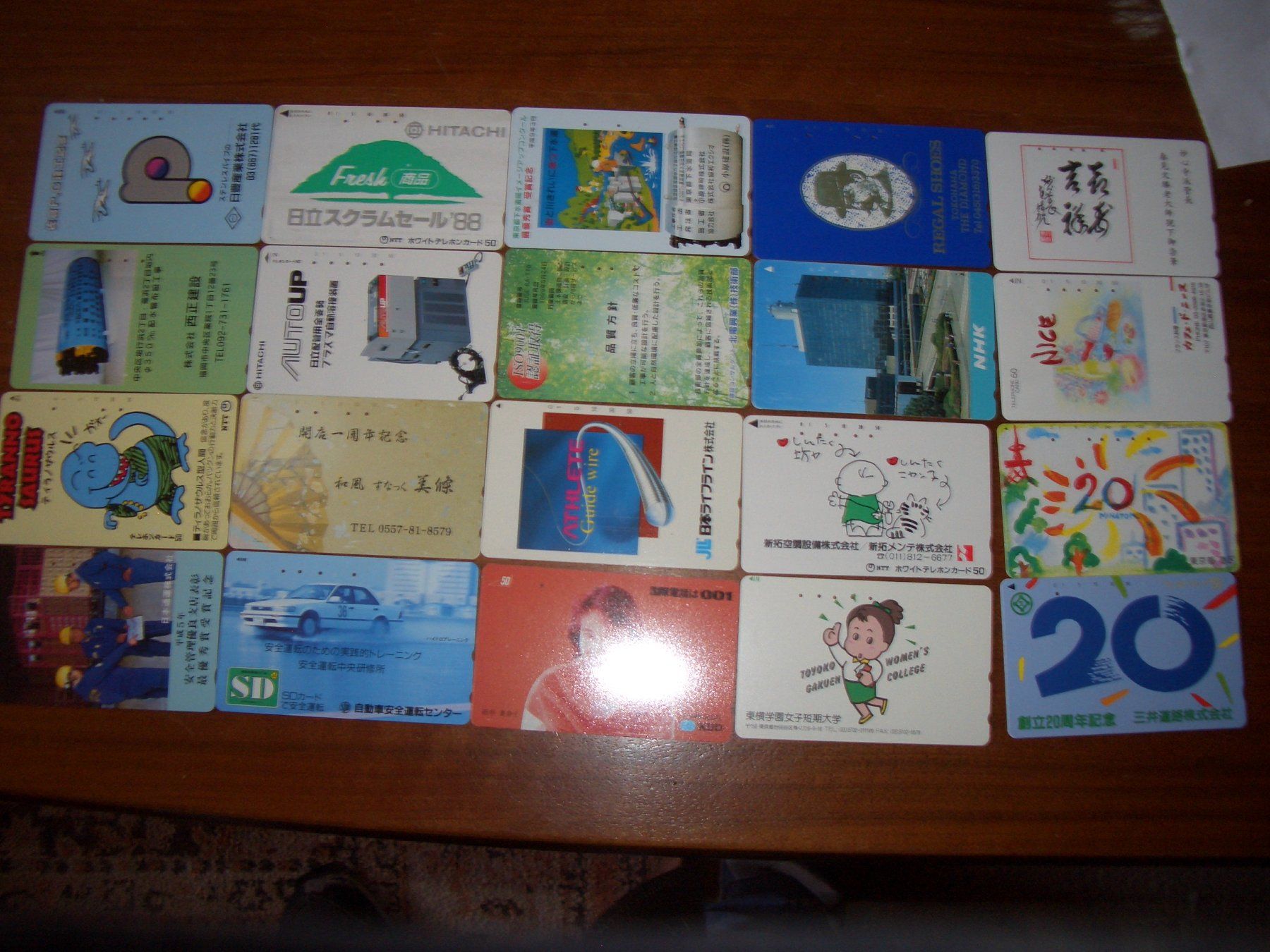 Schede telefoniche: Sammlung Telefonkarten Japan, ca. 20 Stk., – Usato da Präz venduto da Eroberto