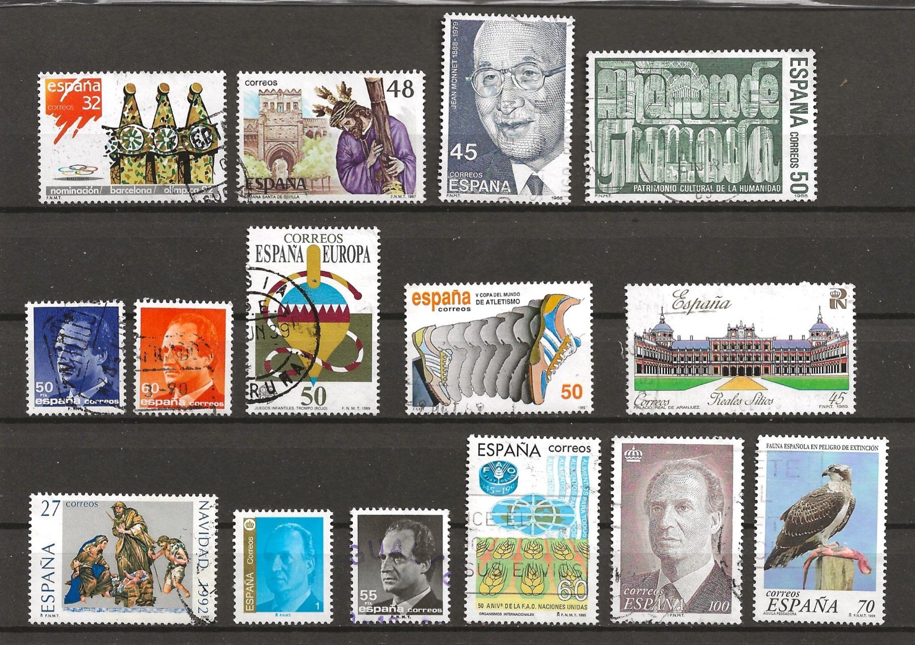 Alle Briefmarken: Briefmarken Spanien – Gebraucht aus Susten von lmf_98wh 5