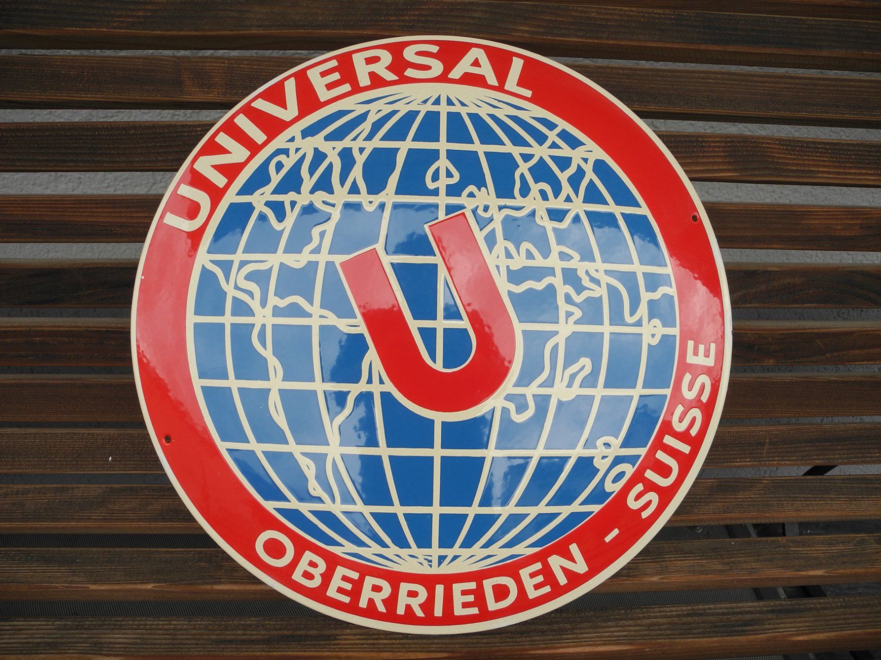 Schilder: GROSSES UNIVERSAL EMAILSCHILD – Gebraucht aus Reinach AG von Huckleberrysix