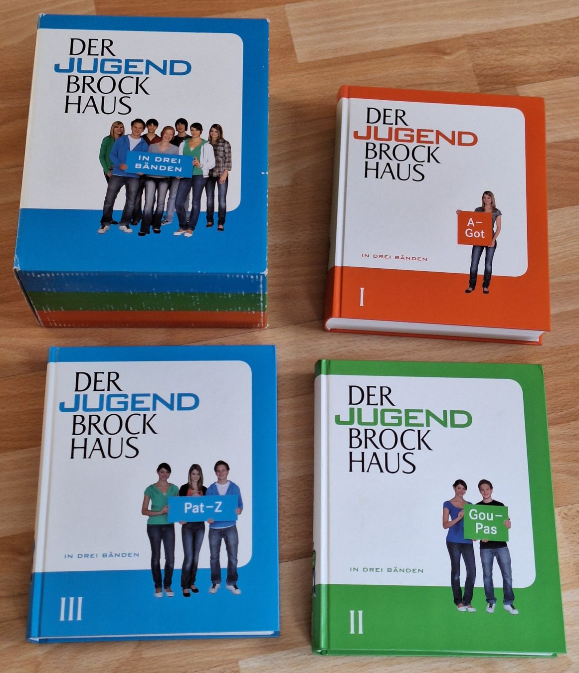 Bücher: Der Jugend Brock Haus in drei Bänden – Neu (gemäss Beschreibung) aus Wettingen von Egro2 3