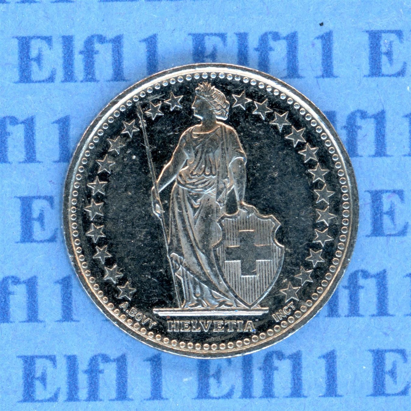 Alle Münzen: CHF___0.50 2008 -vz 50 Rappen – Gebraucht aus Widnau von Elf11 1