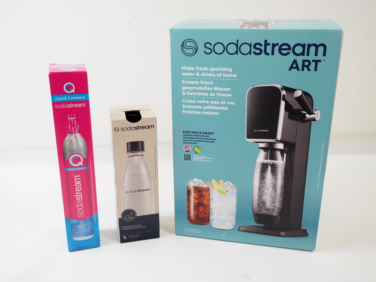 Elettrodomestici da cucina: SODASTREAM Art Hydration Pack (26081446) – Nuovo e nell'imballaggio originale da Zürich venduto da fundsachenverkauf 1