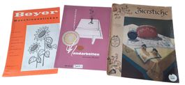 Hefte Handarbeiten 1950er - 3 Stück