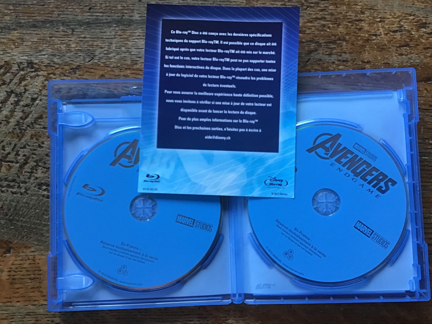 Tutti i DVDs: Blu-ray 2 DVD Avengers Endgame – Usato da Fully venduto da Ruby97 1