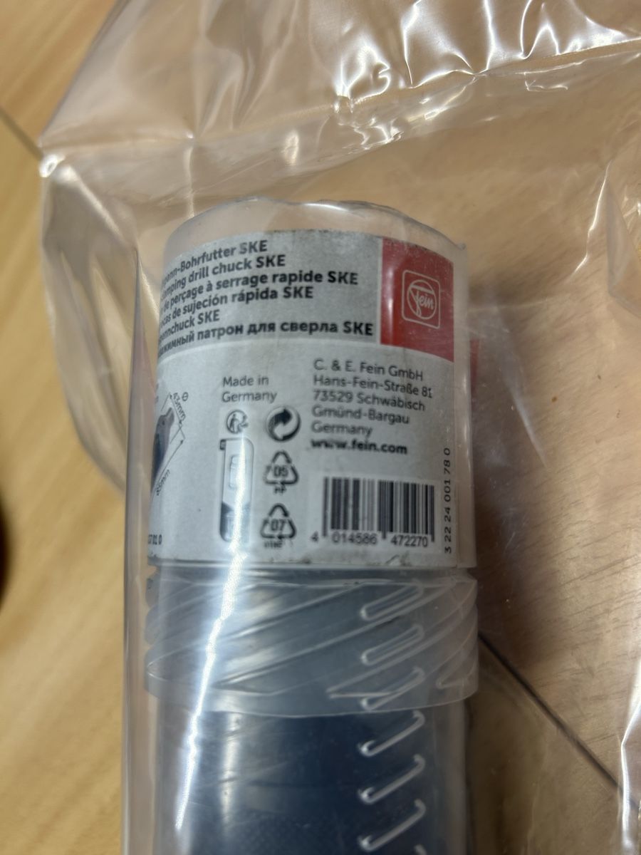 Fein Bohrmaschinen: Fein Bohrfutter – Neu und originalverpackt aus Oberstammheim von Dbsound24 2