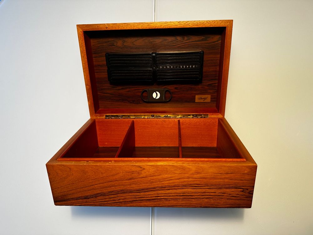 Davidoff Humidor mit Zigarrenschere Zino Kaufen auf Ricardo
