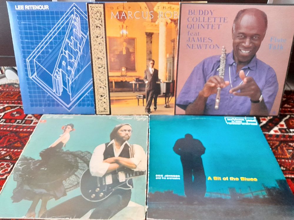 5 Jazz LPs, Ritenour, Johnson, Rob, Collette Vinyls (Gebraucht) in ...