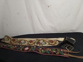 Vintage Trachten Gürtel, handgemacht, Leder, Schweiz 🇨🇭