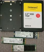 5×diverse SSD Festplatte 128GB-1TB