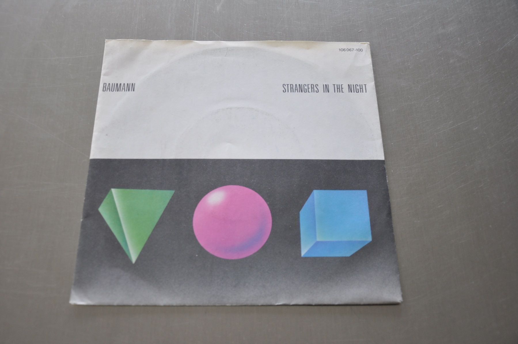 Vinyles: PETER BAUMANN 7 STRANGERS IN THE NIGHT – D'occasion à Sion par jaipur1401