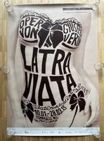 Original La Traviata Poster, Tonhalle Wil, Giuseppe Verdi